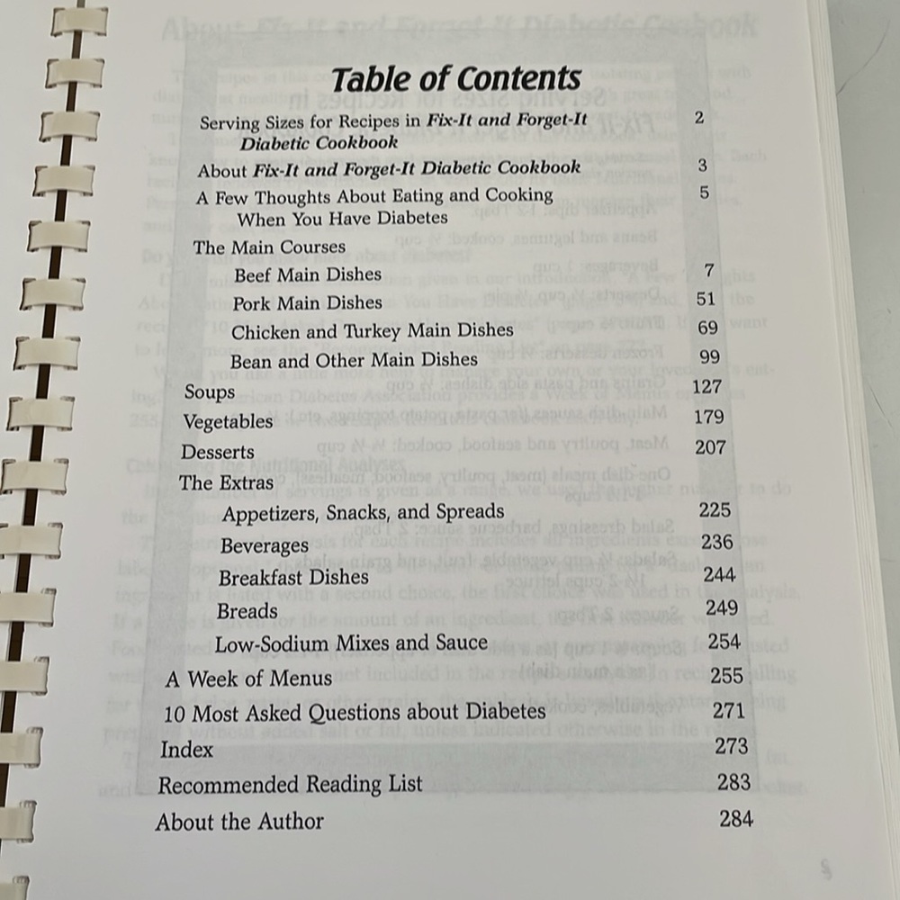 Fix-It And Forget-It Diabetic Cookbook - Picture 6 of 6